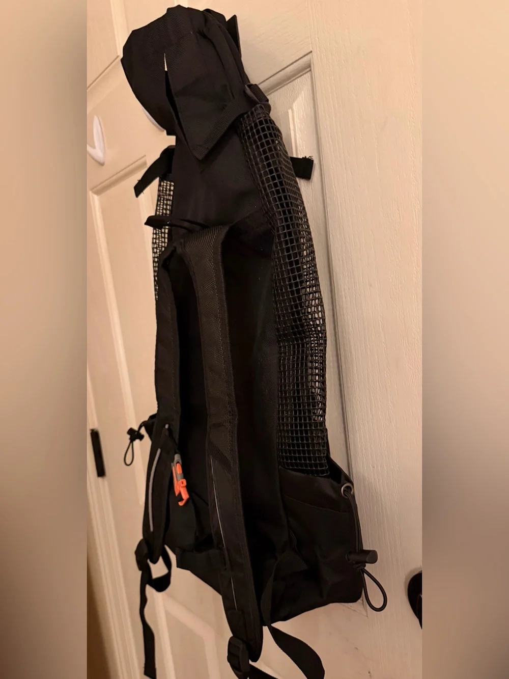 Amelia Nest XL Black Dog Carrier Backpack